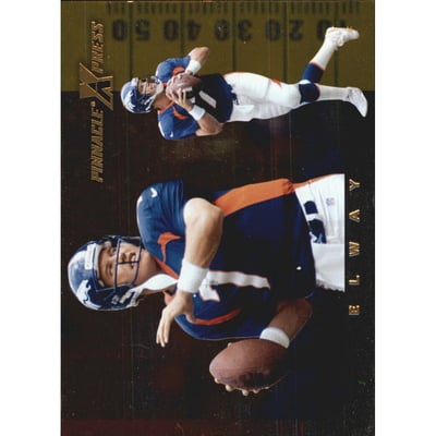 1997 Pinnacle X-Press Autumn Warriors #4 John Elway