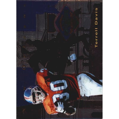 1997 Playoff Super Bowl Card Show #3 Terrell Davis
