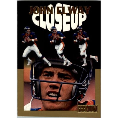 1997 SkyBox Premium Close-ups #8 John Elway