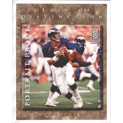 1997 Studio Press Proofs Silver #29 John Elway