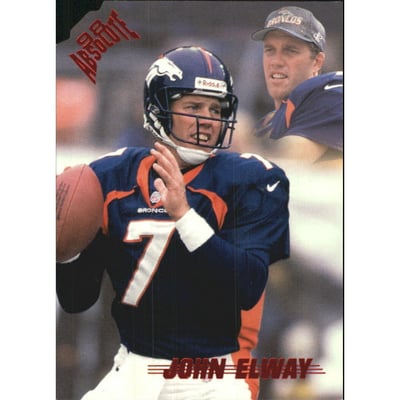 1998 Absolute Retail Red #1 John Elway