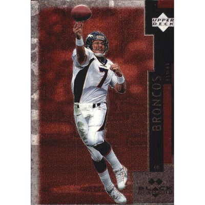 1998 Black Diamond Double #143 John Elway