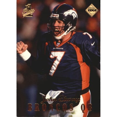 1998 Collector's Edge First Place 50-Point #70 John Elway