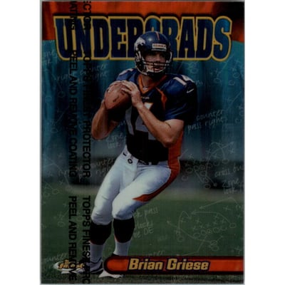 1998 Finest Undergrads Refractors #U18 Brian Griese