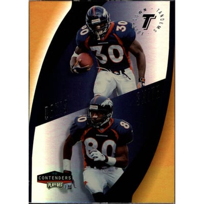 1998 Playoff Contenders Touchdown Tandems #7 T.Davis/R.Smith