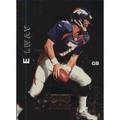 1998 Playoff Momentum Hobby #70 John Elway