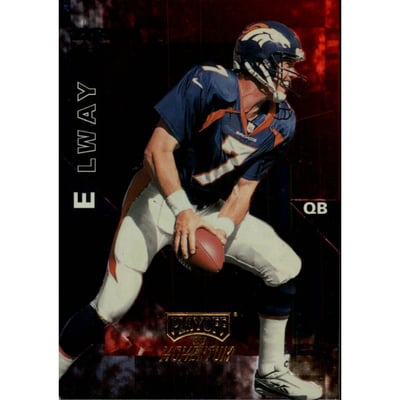 1998 Playoff Momentum Hobby Red #70 John Elway