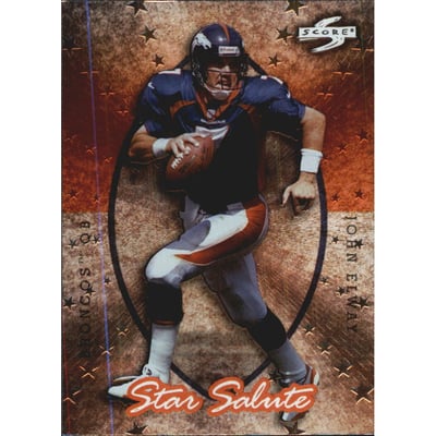 1998 Score Star Salute #14 John Elway