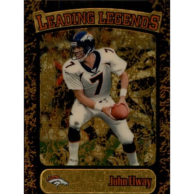 1998 Stadium Club Leading Legends #1 John Elway