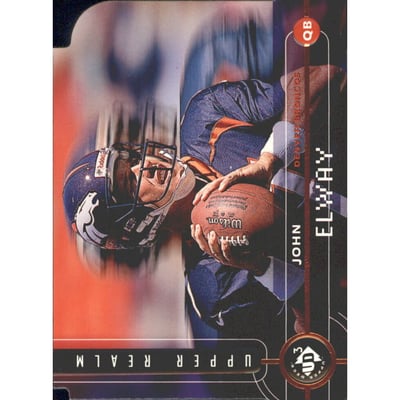 1998 UD3 Die Cuts #67 John Elway UE