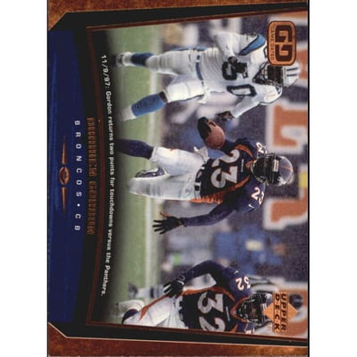 1998 Upper Deck Bronze #104 Darrien Gordon