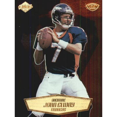 1999 Collector's Edge Advantage Overture #3 John Elway