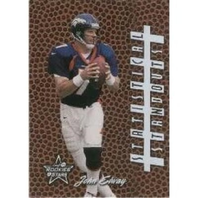 1999 Leaf Rookies and Stars Statistical Standouts #SS7 John Elway