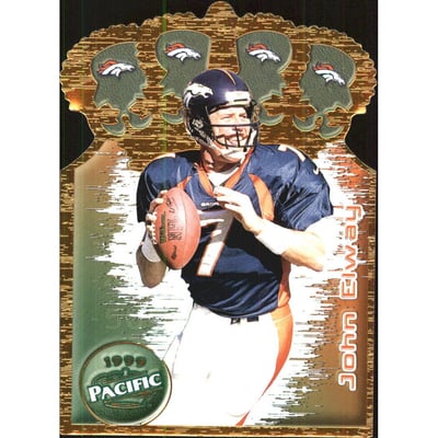 1999 Pacific Gold Crown Die Cuts #10 John Elway