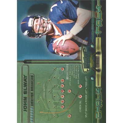 1999 Revolution Chalk Talk #8 John Elway