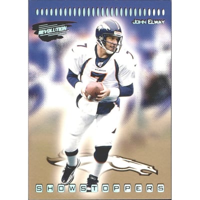 1999 Revolution Showstoppers #13 John Elway