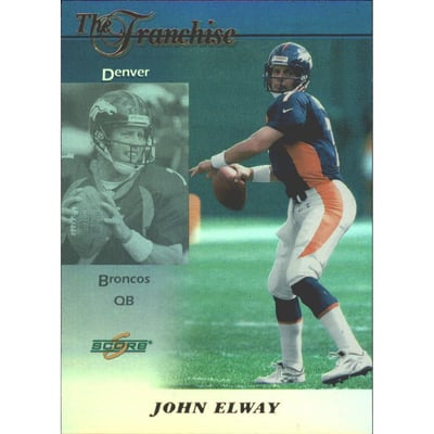 1999 Score Franchise #27 John Elway