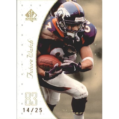 1999 SP Authentic Excitement Gold #134 Travis McGriff