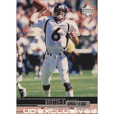 1999 Upper Deck Exclusives 100 #66 Bubby Brister