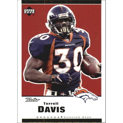 1999 Upper Deck Retro Gold #49 Terrell Davis