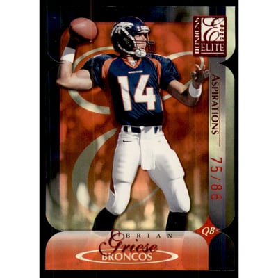 2000 Donruss Elite Aspirations #38 Brian Griese/86