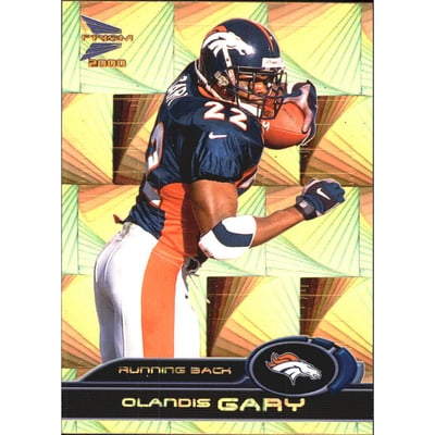2000 Pacific Prism Prospects Holographic Gold #29 Olandis Gary