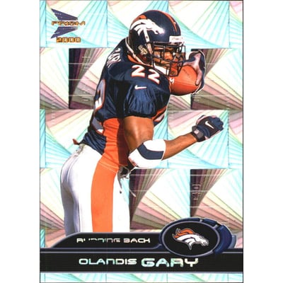 2000 Pacific Prism Prospects Holographic Mirror #29 Olandis Gary