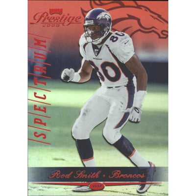 2000 Playoff Prestige Spectrum Red #57 Rod Smith