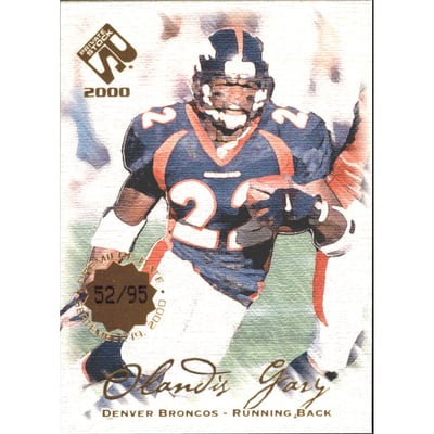 2000 Private Stock Premiere Date #28 Olandis Gary