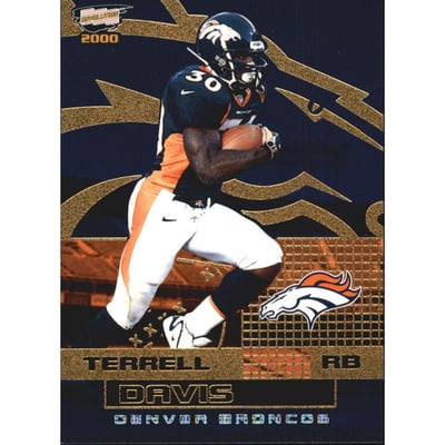 2000 Revolution Premiere Date #28 Terrell Davis