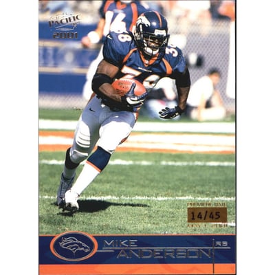 2001 Pacific Premiere Date #130 Mike Anderson