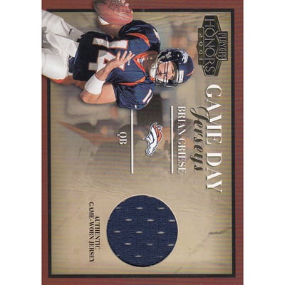 2001 Playoff Honors Game Day Jerseys #GD22 Brian Griese