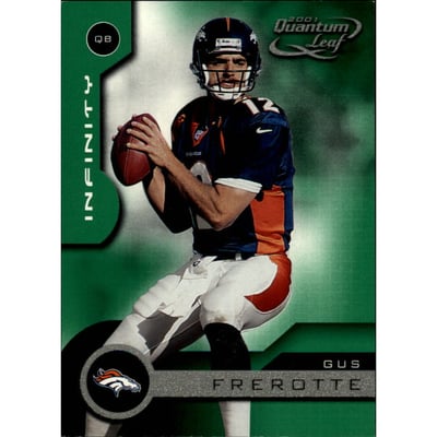 2001 Quantum Leaf Infinity Green #59 Gus Frerotte