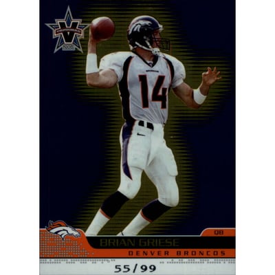 2001 Vanguard Gold #27 Brian Griese