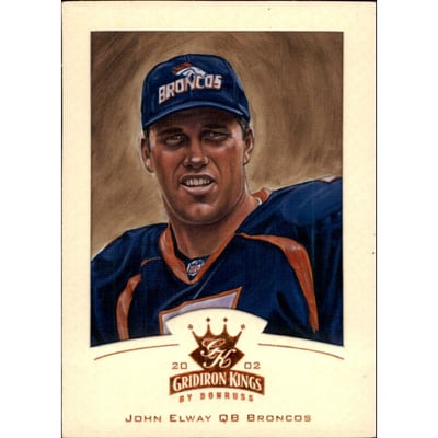 2002 Gridiron Kings Bronze #164 John Elway