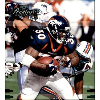 2002 Playoff Prestige Xtra Points Green #47 Terrell Davis