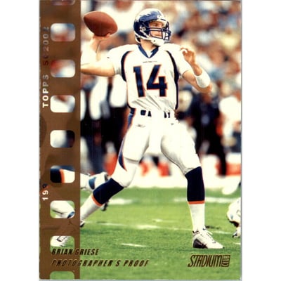 2002 Stadium Club Photographer's Proofs #118 Brian Griese