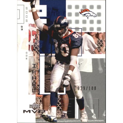 2002 Upper Deck MVP Silver #75 Rod Smith
