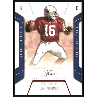 2003 Flair Collection #17 Jake Plummer