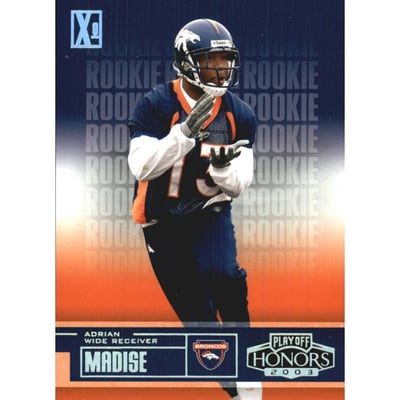2003 Playoff Honors X's #124 Adrian Madise