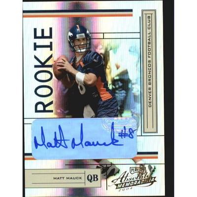 2004 Absolute Memorabilia #160 Matt Mauck AU RC