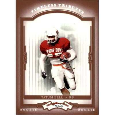 2004 Donruss Classics Timeless Tributes Red #234 Tatum Bell