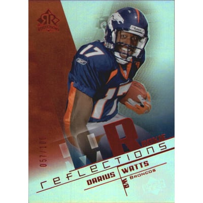 2004 Reflections Red #153 Darius Watts