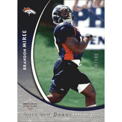 2004 Sweet Spot Silver #204 Brandon Miree