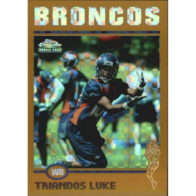 2004 Topps Chrome Gold Xfractors #224 Triandos Luke