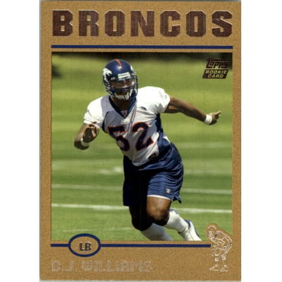 2004 Topps Gold #336 D.J. Williams
