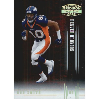 2005 Donruss Gridiron Gear Gold Holofoil #83 Rod Smith