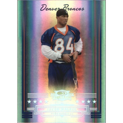 2006 Donruss Threads Silver Holofoil #45 Javon Walker