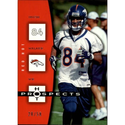 2006 Hot Prospects Red Hot #31 Javon Walker