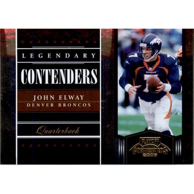 2006 Playoff Contenders Legendary Contenders #3 John Elway